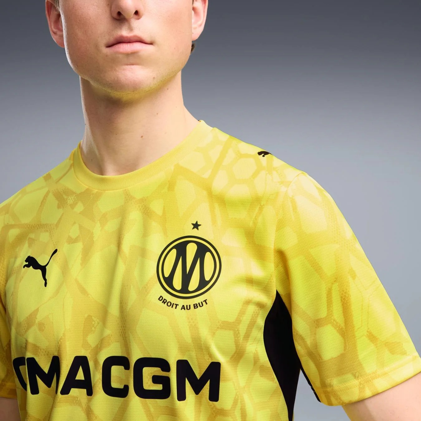 OM Yellow Goalkeeper Jersey 26_27