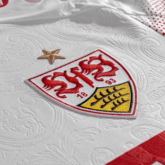VfB Heimtrikot 26_27 _ Weiß-Rot mit Brustring & Cannstatt Culture – Offizieller Fanshop