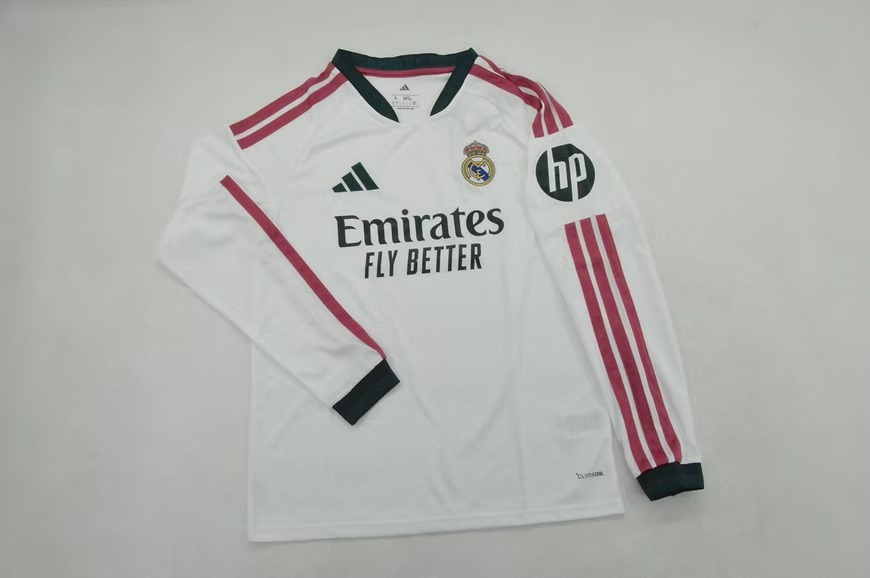 Real Madrid 26/27 Home Long Sleeve Football Jersey