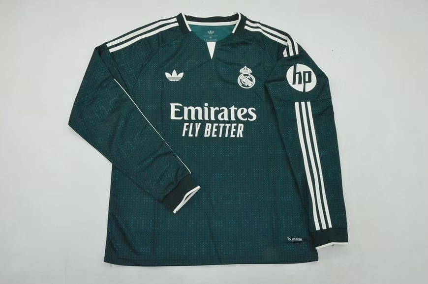 Real Madrid 26/27 Away Long Sleeve Football Jersey