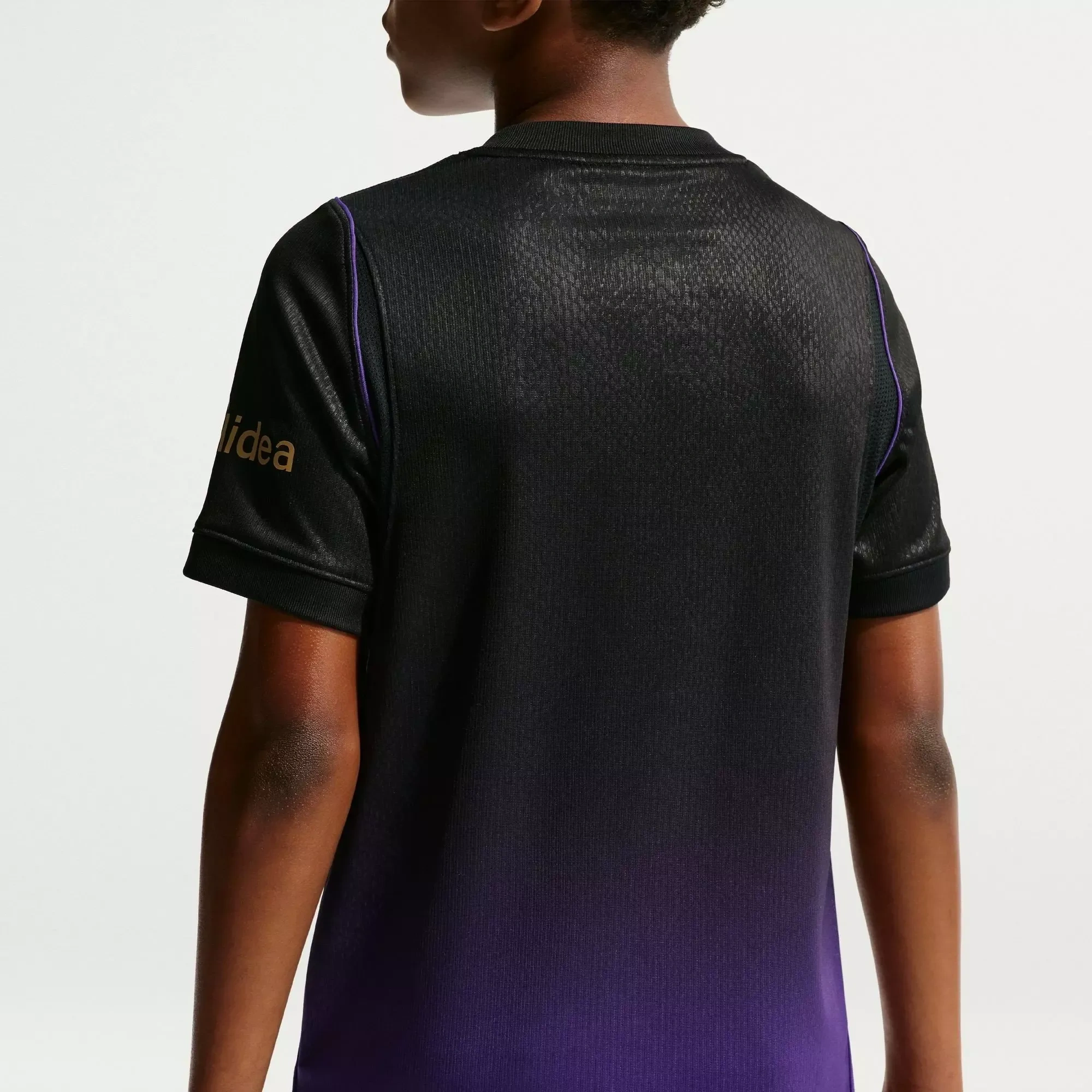 Kids Barcelona Away 26_27 Dri-FIT Short-Sleeve V-Neck Football Shirt _ Sports Direct