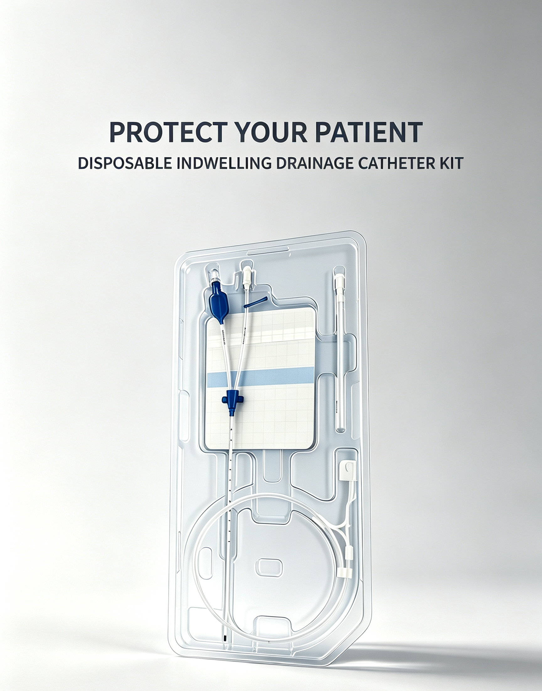 Disposable Indwelling Drainage Catheter Kit,Anjun Medical,Disposable Indwelling Drainage Catheter Kit