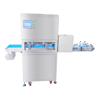 Automatic Ultrasonic Sandwich Cutter With Conveyor,Mcsonic,Automatic Ultrasonic Sandwich Cutter With Conveyor