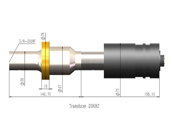20 kHz Ultrasonic Welding Transducer,Mcsonic,20 kHz Ultrasonic Welding Transducer