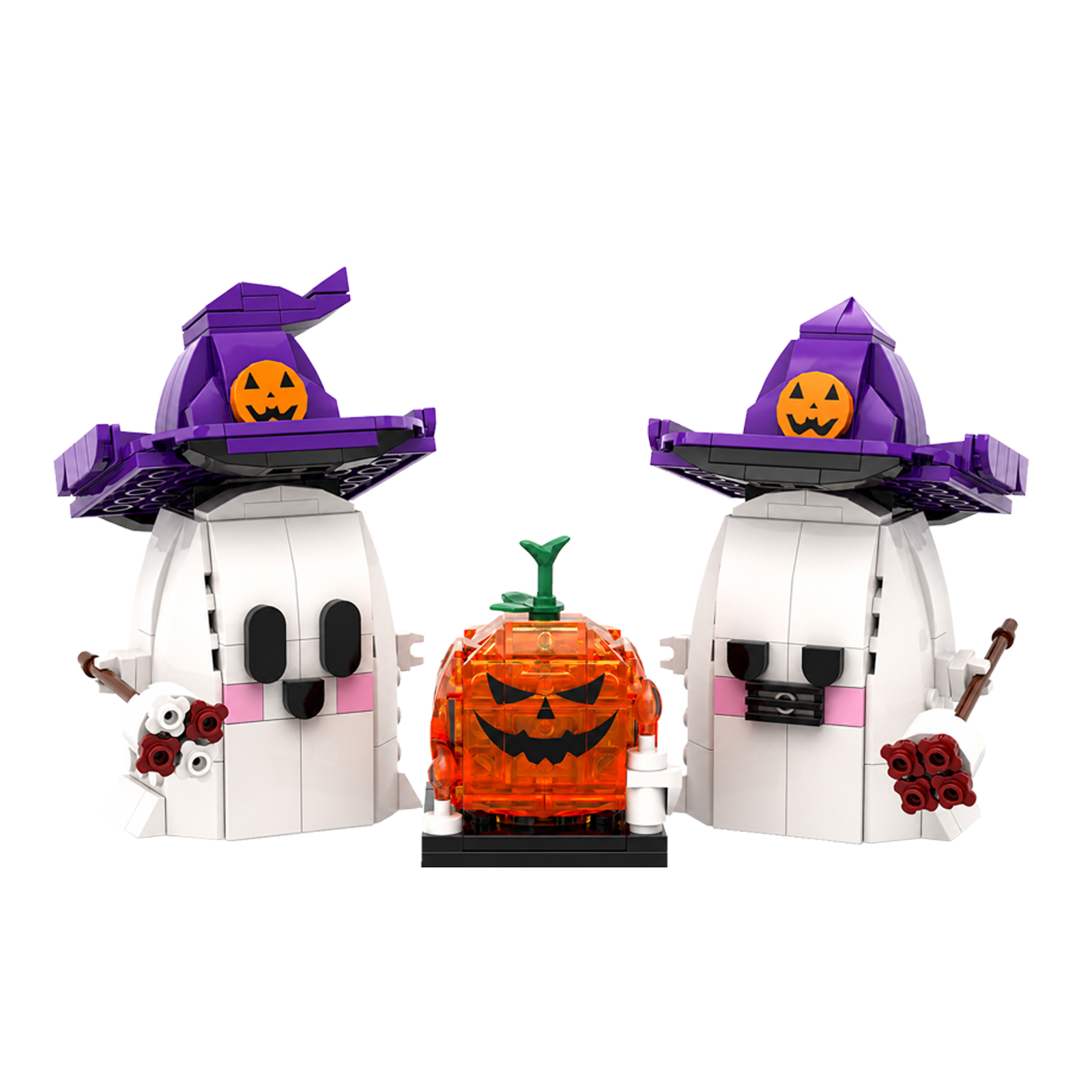2026 Limited Spooky‑Cute Ghost Witch Building Kit