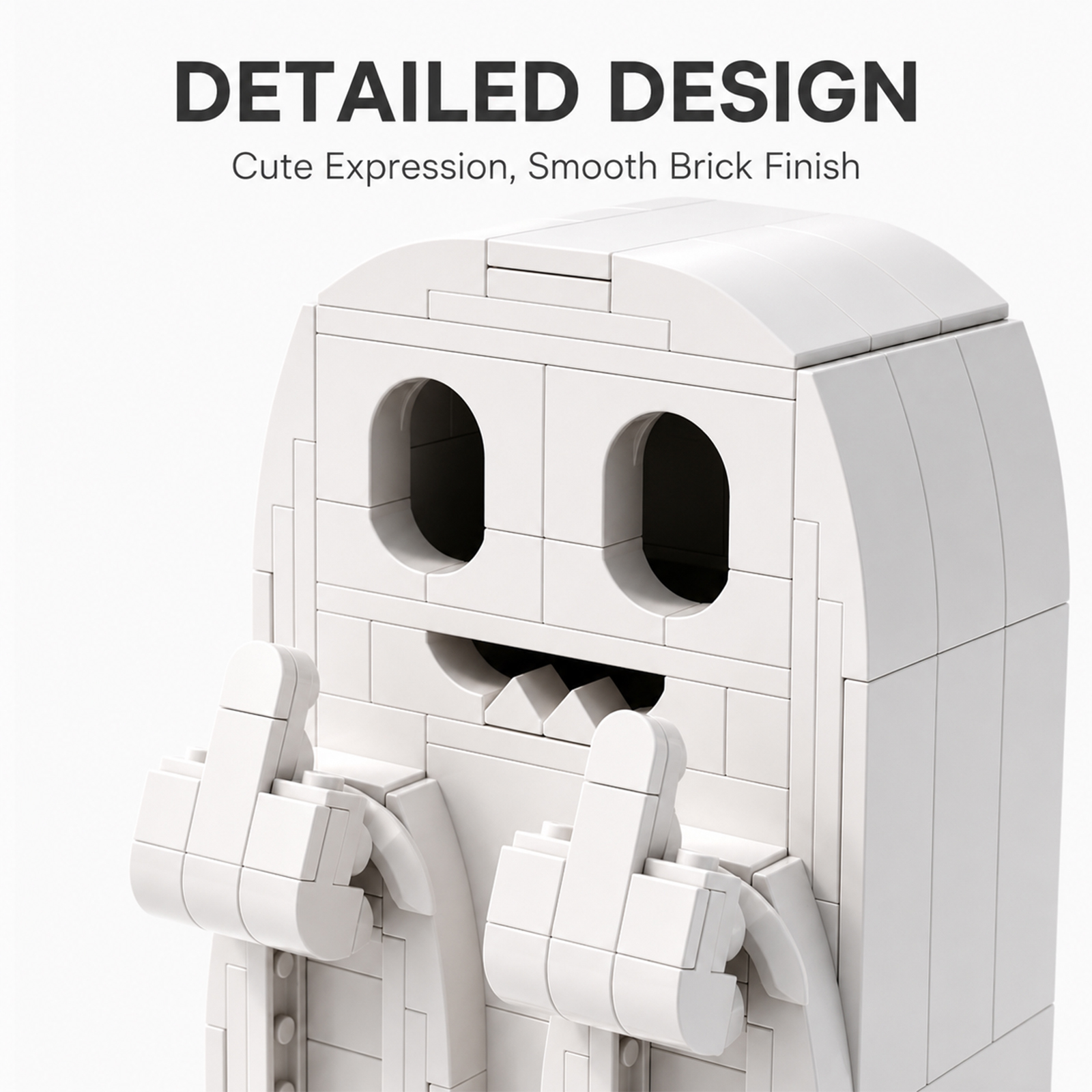 Playful Halloween Ghost Building Kit