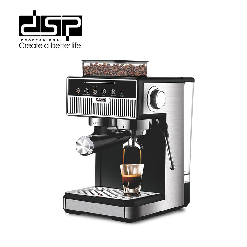 DSP Semi-Automatic Espresso Machine with Grinder KA3125,MY SHOP,DSP KA3125 Semi-Automatic Espresso Machine with Built-in Grinder