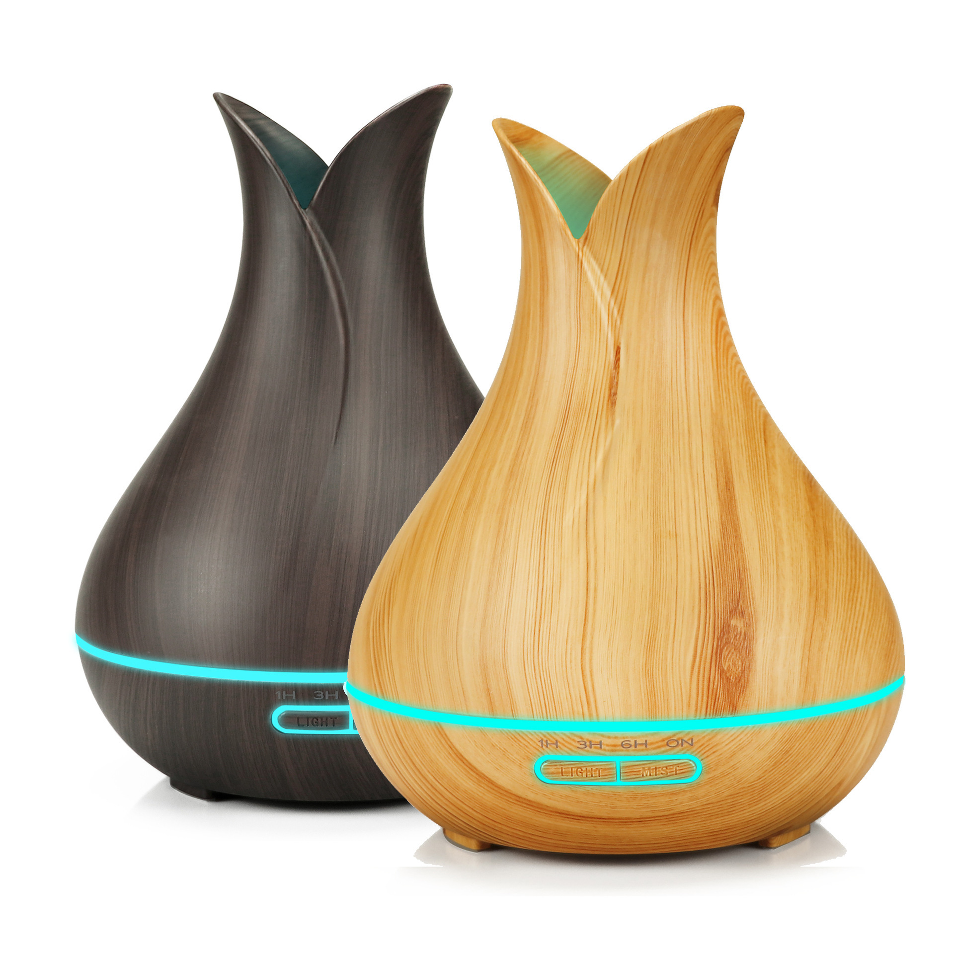 Wood Grain Aroma Diffuser Humidifier 400ml Vase Design YX-088,MY SHOP,Wood Grain Aroma Diffuser Humidifier 400ml Ultrasonic Quiet
