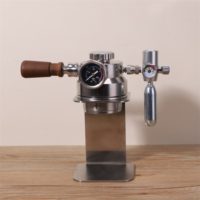 Pneumatic CO2 Espresso Maker Stainless Steel Outdoor Coffee Machine,MY SHOP,Pneumatic CO2 Espresso Maker Stainless Steel for Outdoor