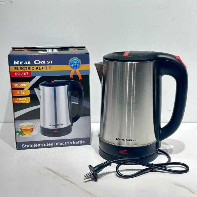 REAL CREST Export Electric Kettle 2.3L Auto Shut-Off,MY SHOP,REAL CREST Export Electric Kettle 2.3L with Auto Shut-Off