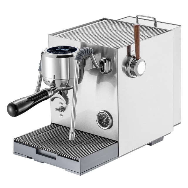 MIELUX 15 Bar Semi-Automatic Espresso Machine Stainless Steel,MY SHOP,MIELUX 15 Bar Semi-Automatic Espresso Machine Stainless Steel