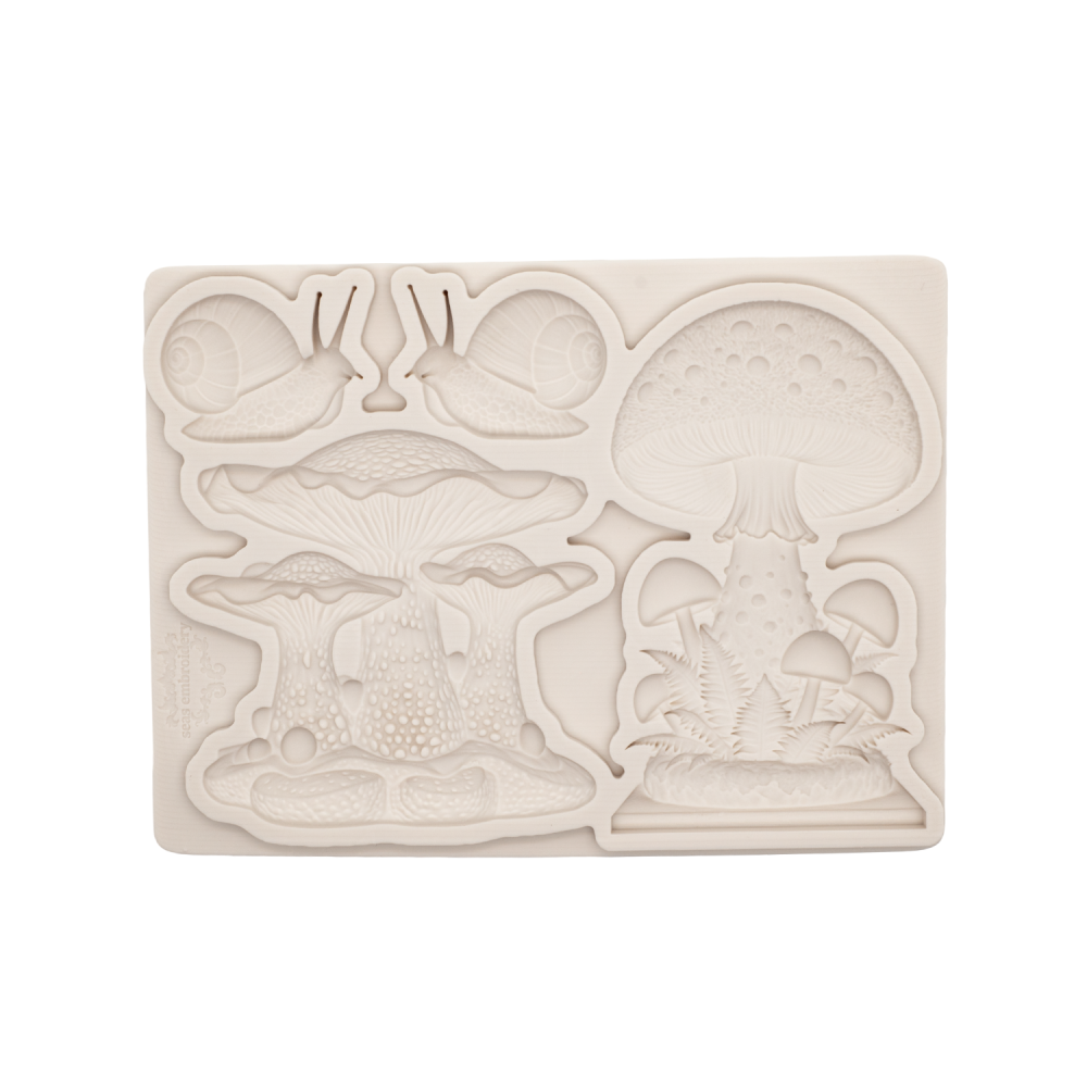 Resin Liquid Mold, Mushroom Jewelry Wax Molding Mold, Silicone Mold, Craftsmen and Home Decor Mold, Perfect for DIY Projects