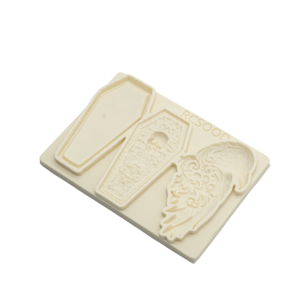Clay Gypsum Wall Decor Silicone Mold, Halloween Candy Cake Decoration Tool, Sugar Craft Mold, DIY Resin Mold, Baking Tool