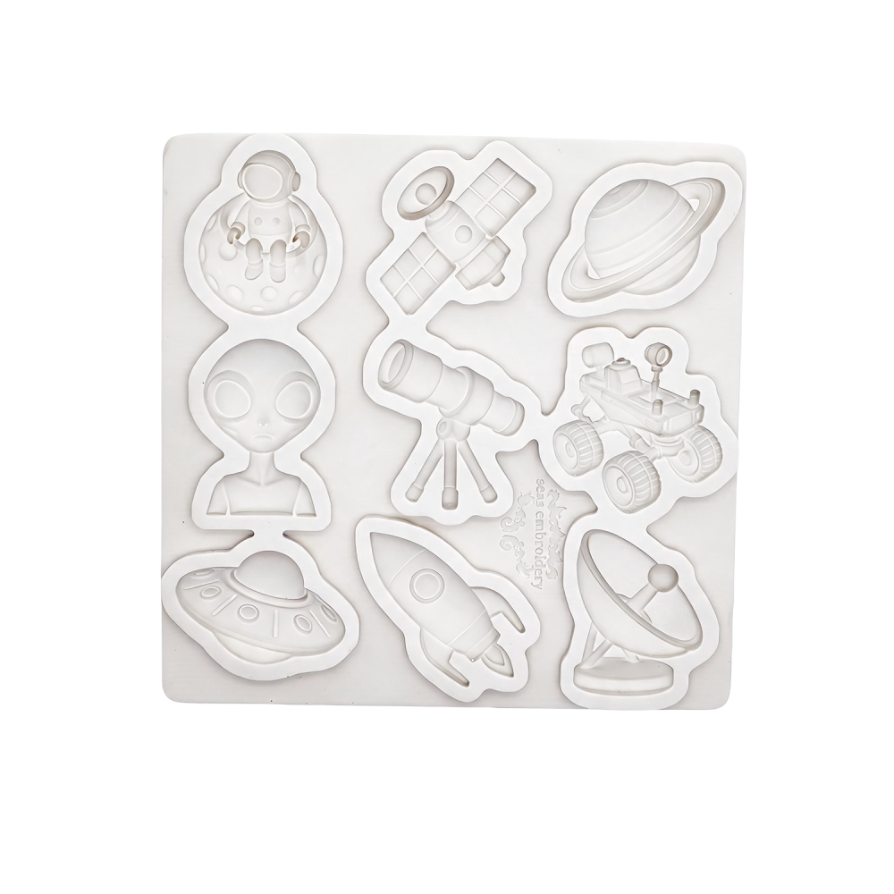 Alien Chocolate Mold DIY Resin Tool, Sugar Craft Mold, Baking Equipment, Single Piece Mold, Perfect for Creative Desserts