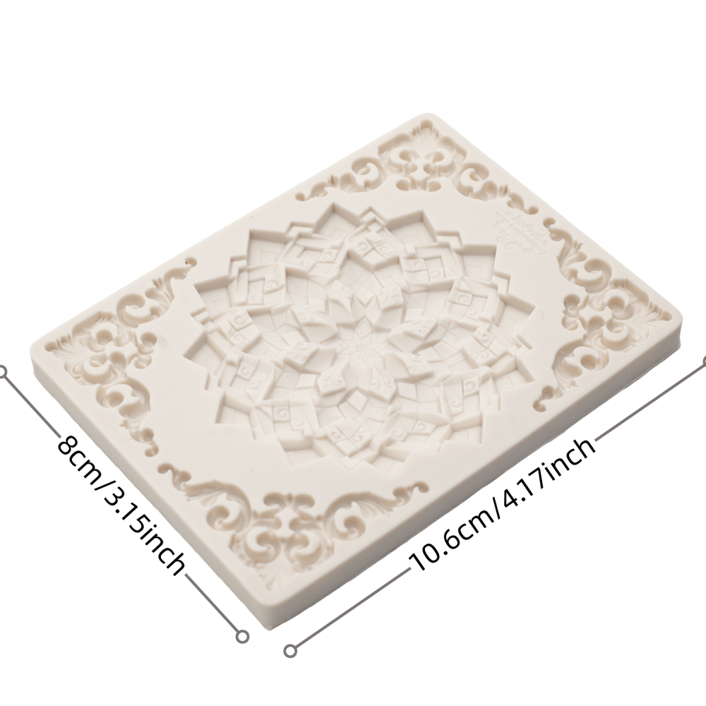 Clay Handmade Gift Mold, Silicone Mold for DIY Resin and Gypsum Crafts, Transparent Epoxy Resin Home Decor, Craft Supplies