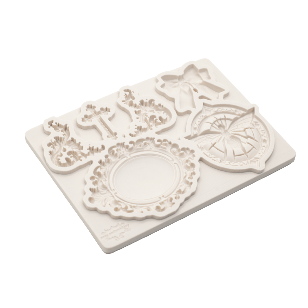 Soft Candy Cake Decoration Tool, Sugar Craft Mold, Gem Shape Chocolate Molding DIY Resin Mold, Baking Tool, 1 Piece