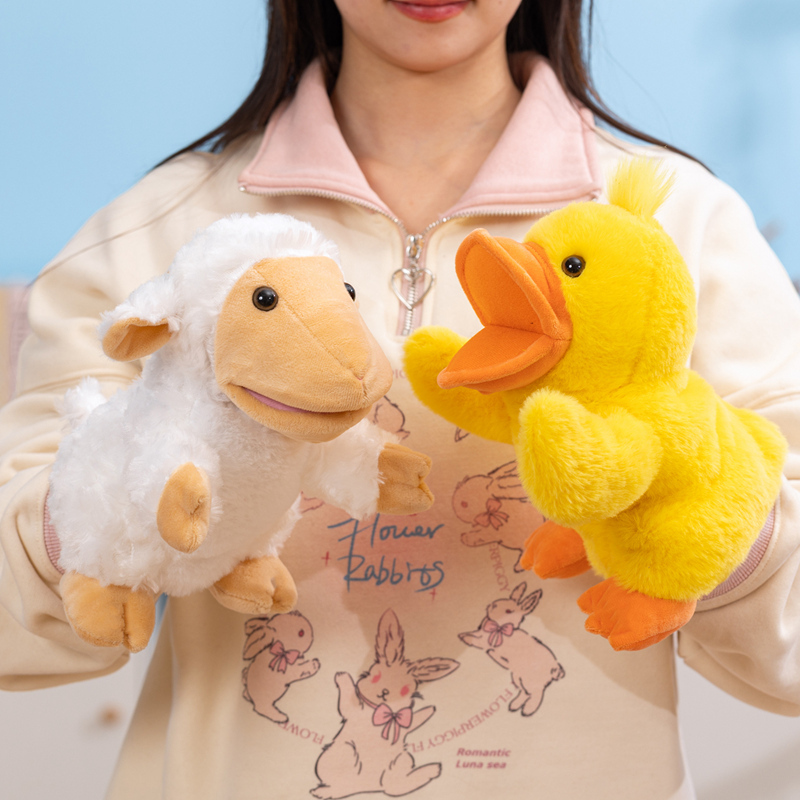 Plush hand puppet,HugSense ,Plush hand puppet