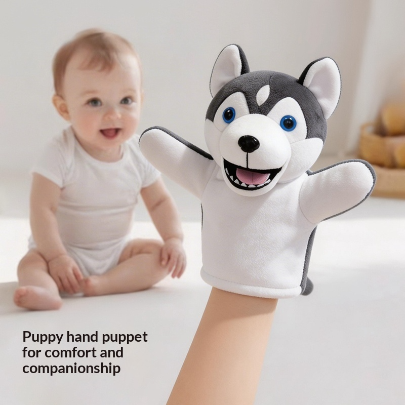 Plush hand puppet,HugSense ,Plush hand puppet