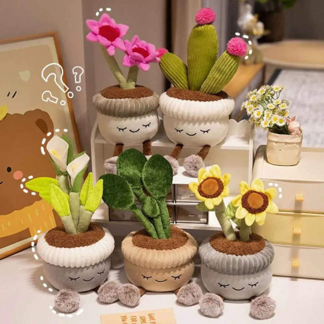 Plant Plush Toys,HugSense ,Plant Plush Toys