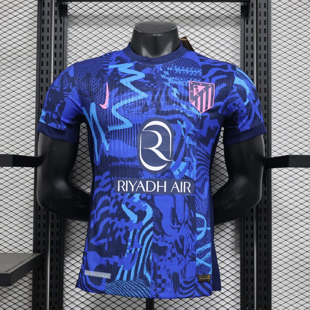2024-2025 Player Version Atletico Madrid Third Away Football Shirt 1:1 Thai Quality