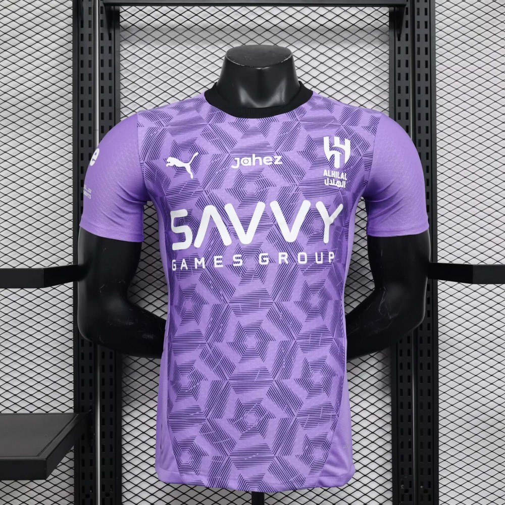 2024-2025 Player Version Al-Hilal Third Away Football Shirt 1:1 Thai Quality