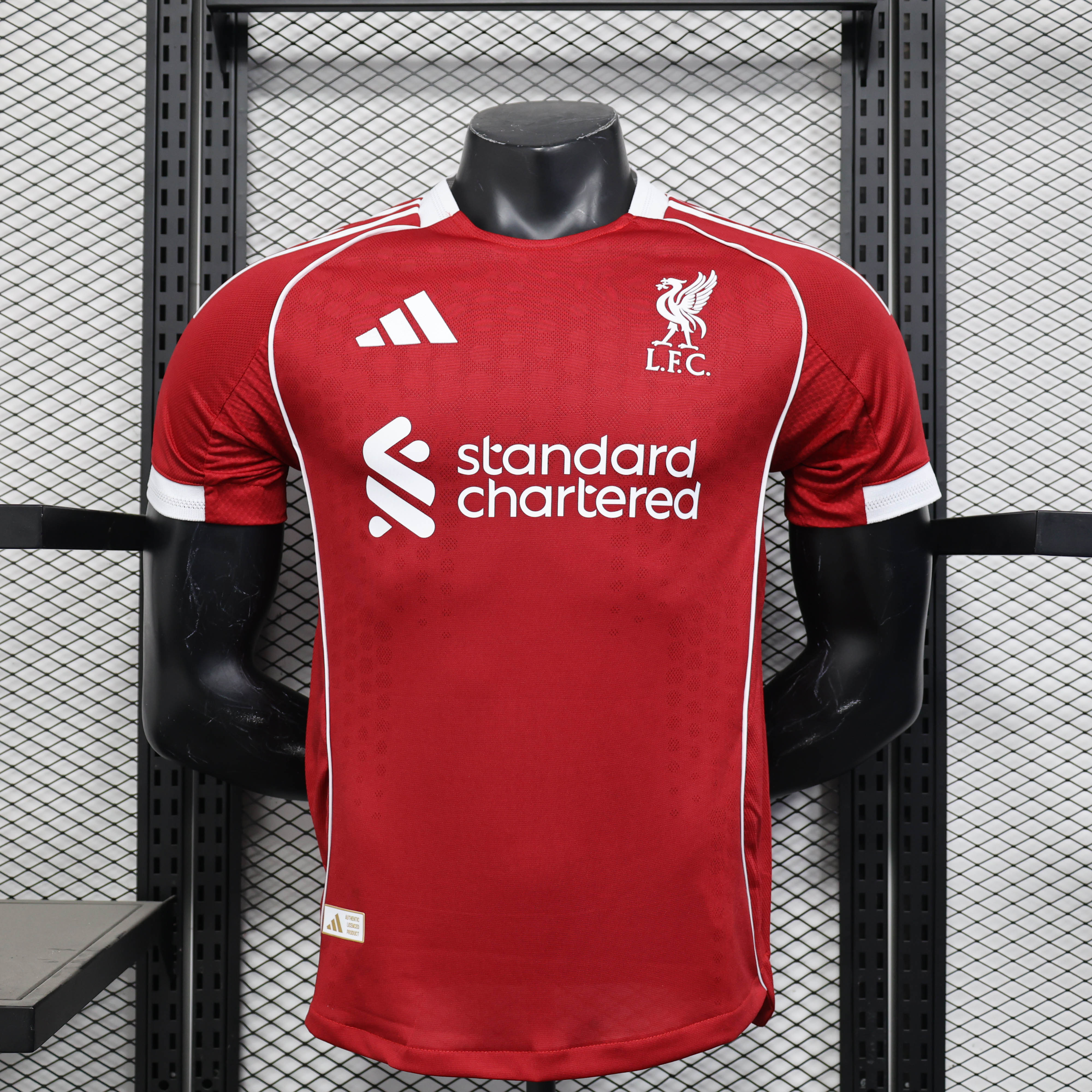 2025-2026 Player Version Liverpool FC Home Football Shirt 1:1 Thai Quality