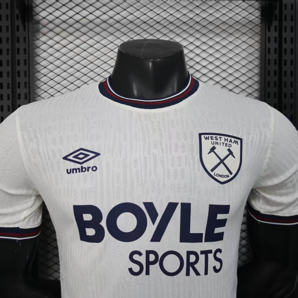 2025-2026 Player Version West Ham United Away Football Shirt 1:1 Thai Quality