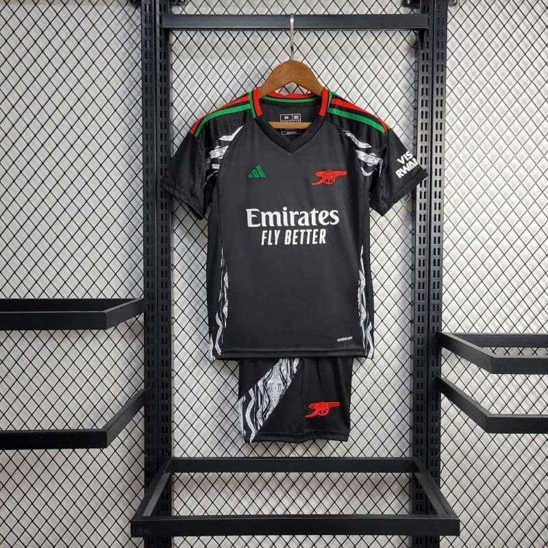 2024-2025 Kids Arsenal Away Football Shirt 1:1 Thai Quality