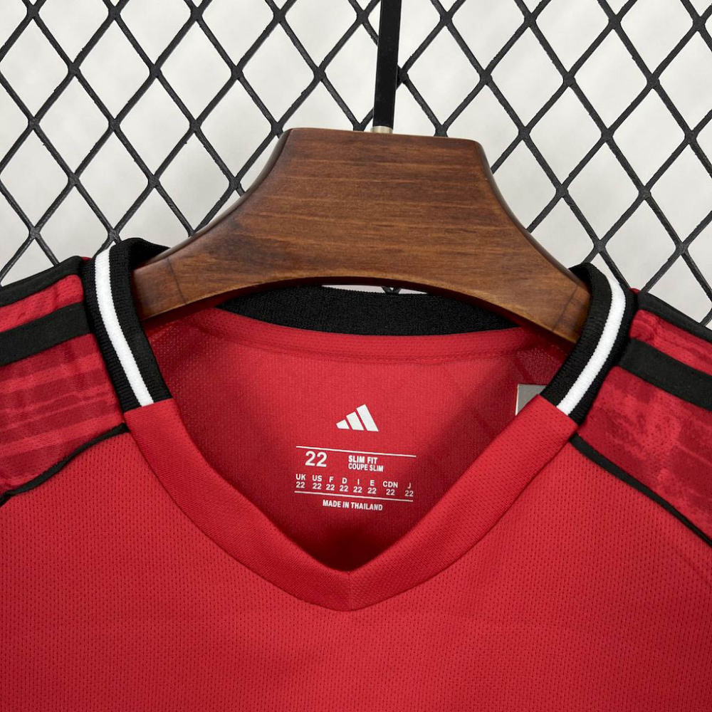 2025-2026 KIDS Manchester United Home Football Shirt 1:1 Thai Quality