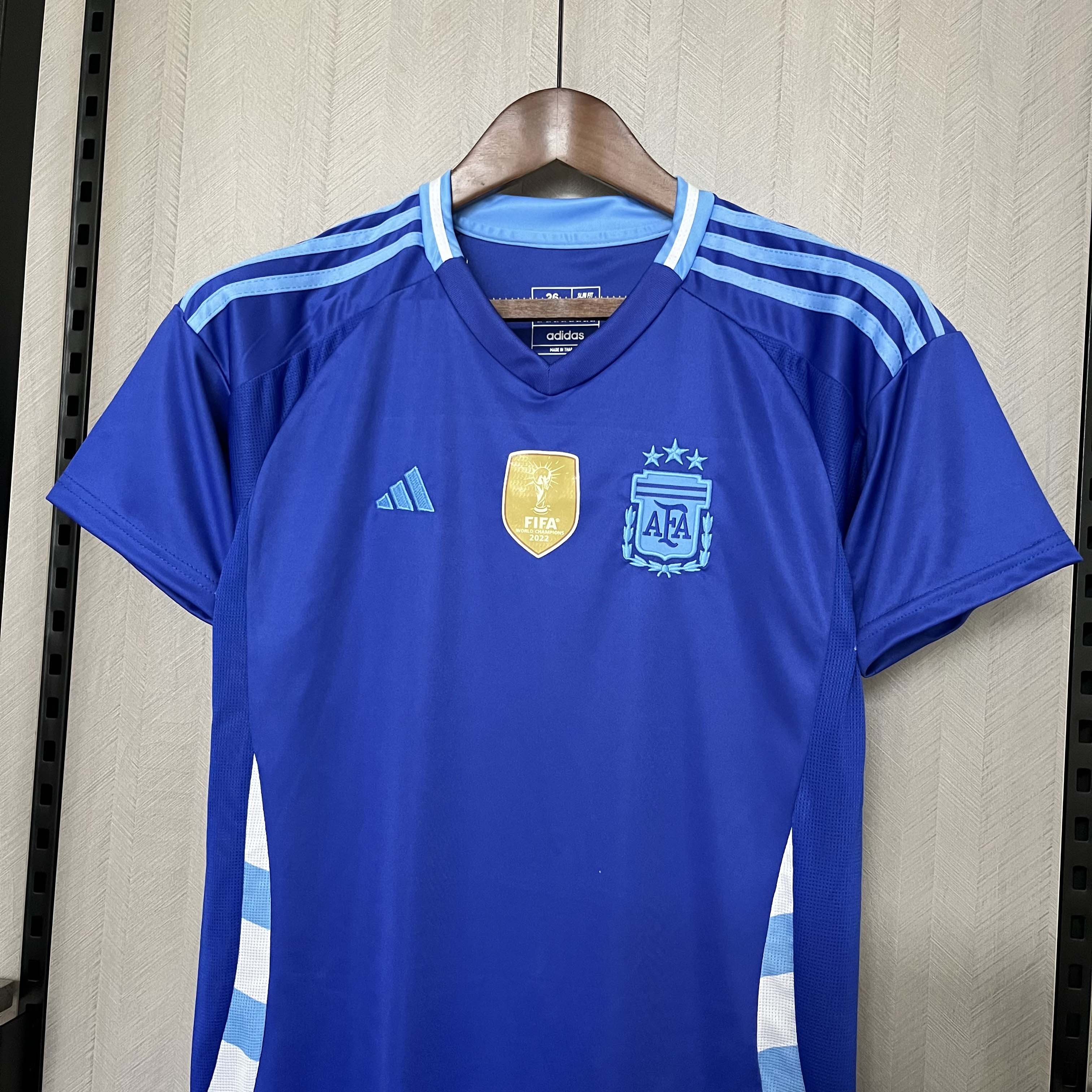 2024 KIDS Argentina Away Football Shirt 1:1 Thai Quality