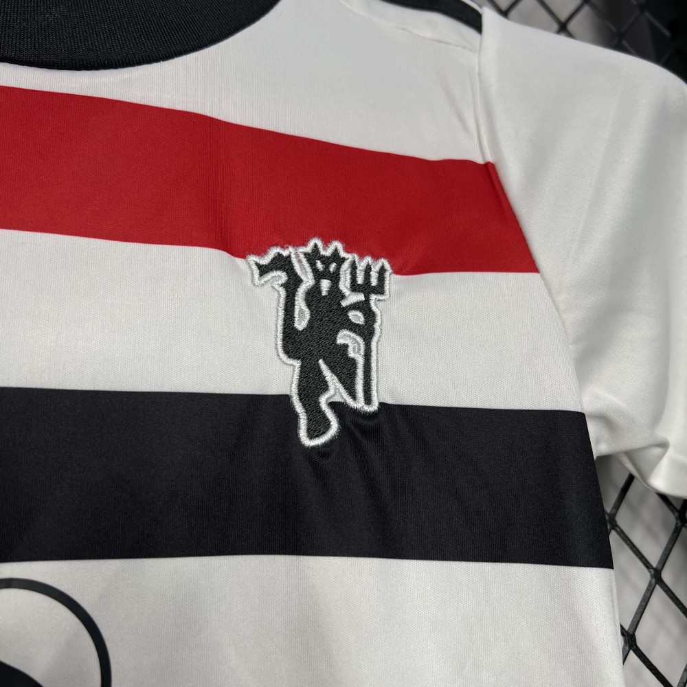 2024-2025 Kids Manchester United Third Away Football Shirt 1:1 Thai Quality