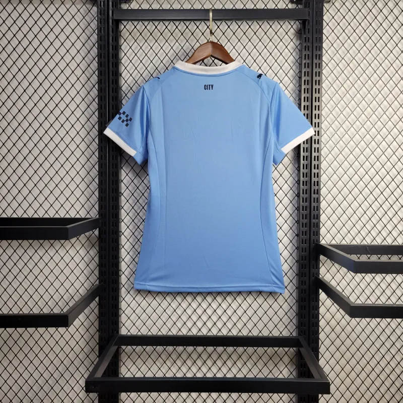2025-2026 Women Manchester City Home Football Shirt 1:1 Thai Quality