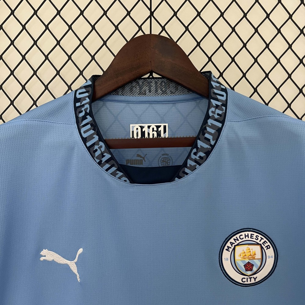2024-2025 Manchester City Home Football Shirt 1:1 Thai Quality