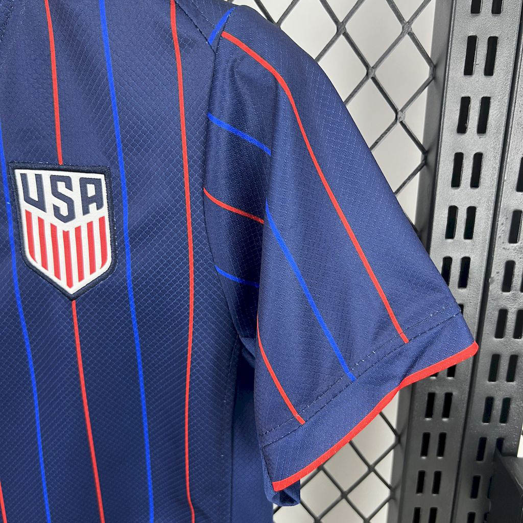 2025-2026 KIDS USA Away Football Shirt 1:1 Thai Quality