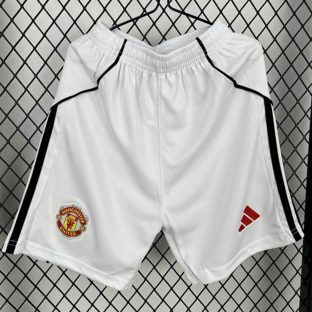 2025-2026 KIDS Manchester United Home Football Shirt 1:1 Thai Quality