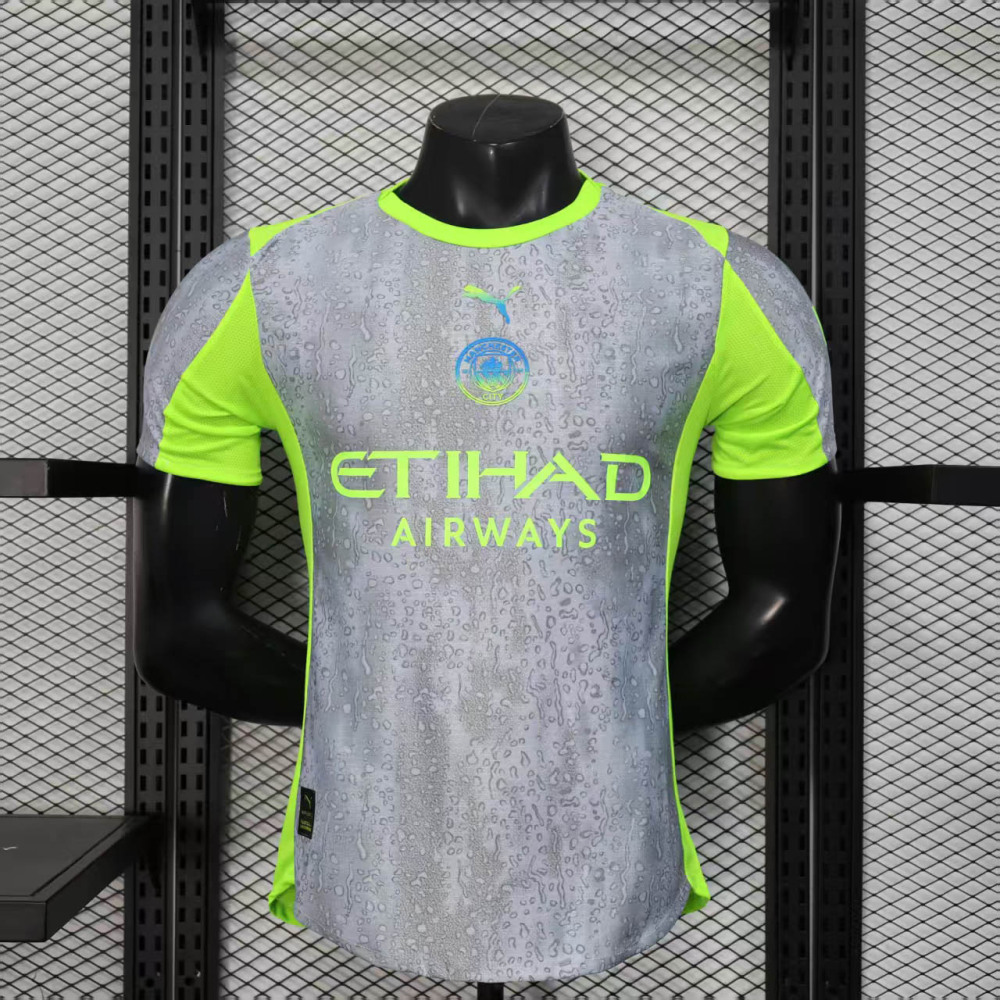 2025-2026 Player Version Manchester City Third Away Football Shirt 1:1 Thai Quality