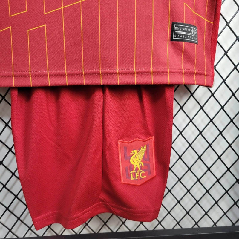 2024-2025 Kids Liverpool Home Football Shirt 1:1 Thai Quality