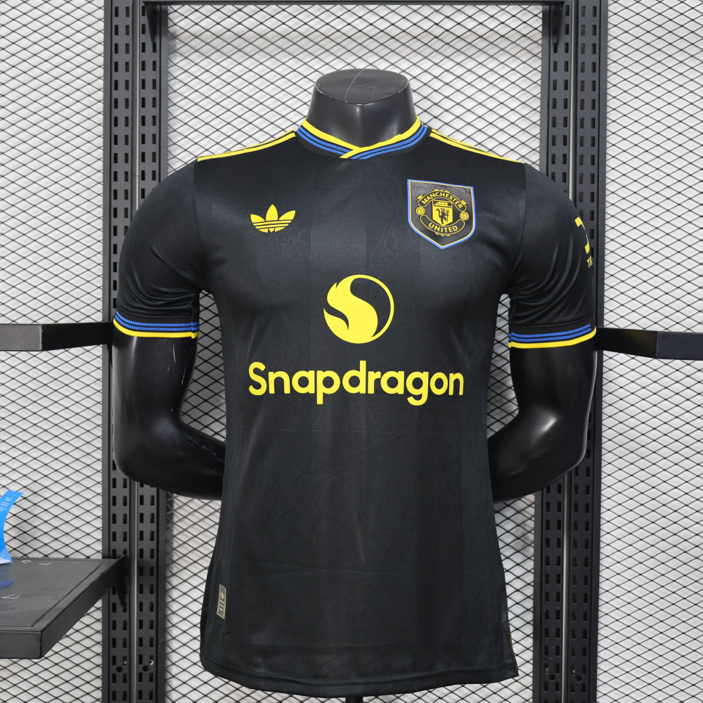 2025-2026 Player Version Manchester United Third Football Shirt 1:1 Thai Quality