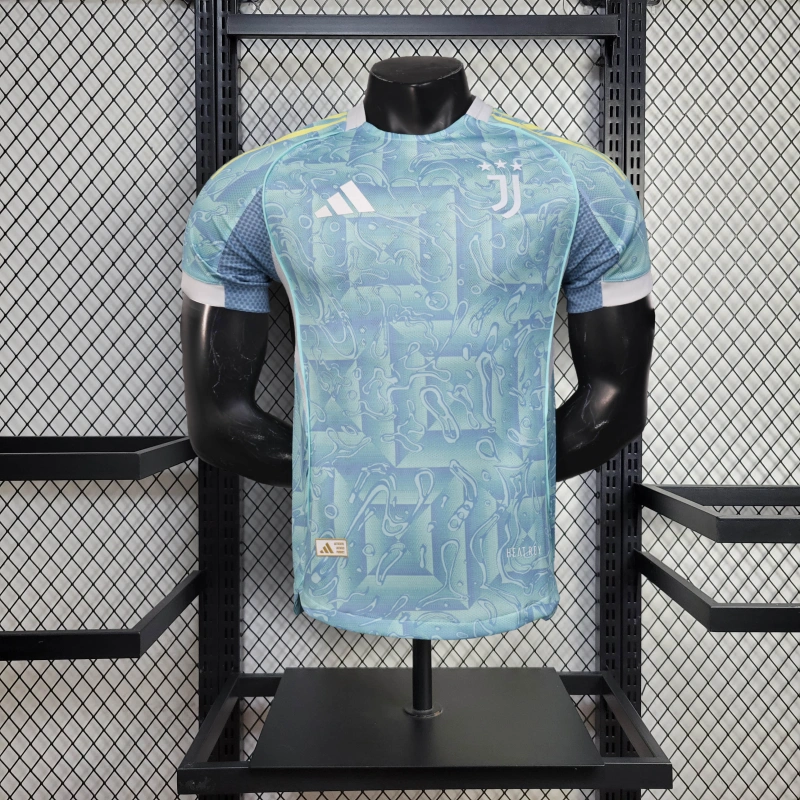 2025-2026 Players Version Juventus FC Away Football Shirt 1:1 Thai Quality