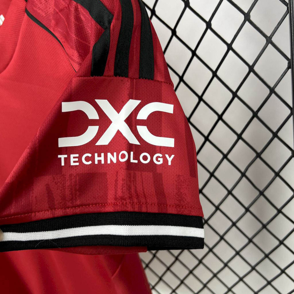 2025-2026 KIDS Manchester United Home Football Shirt 1:1 Thai Quality