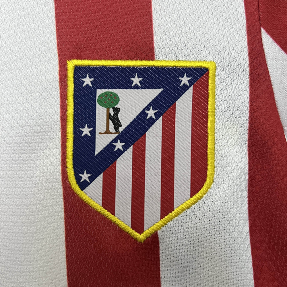 2025-2026 KIDS Atletico Madrid Home Football Shirt 1:1 Thai Quality