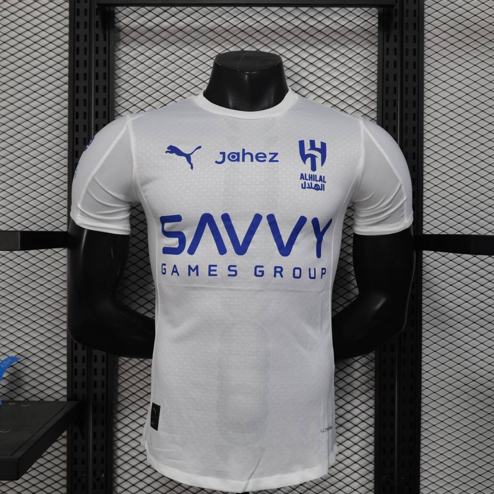 2025-2026 Player Version Al-Hilal Away Football Shirt 1:1 Thai Quality