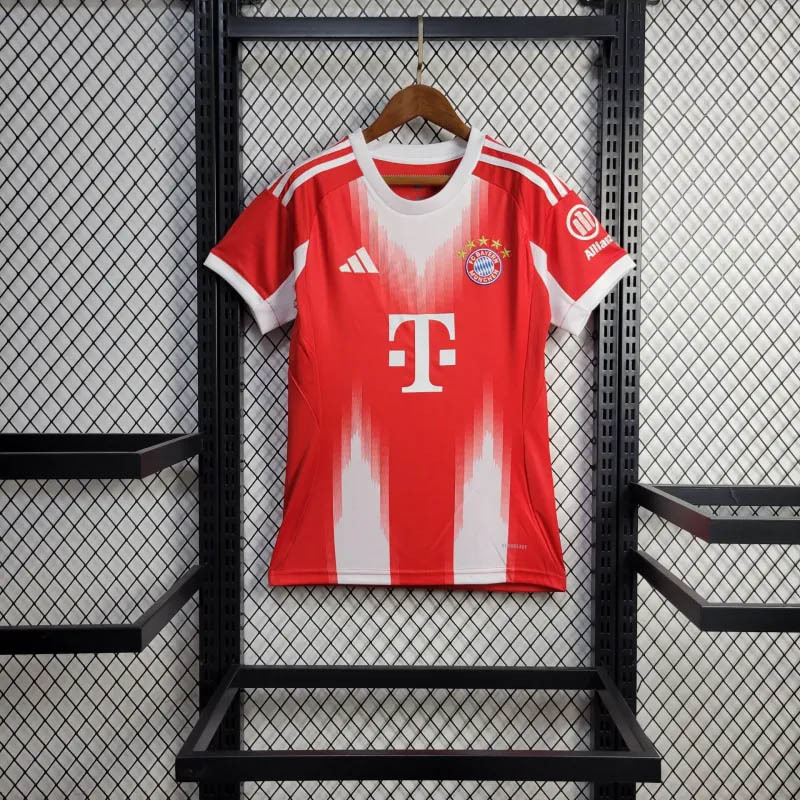 2025-2026 Women FC Bayern Munich Home Football Shirt 1:1 Thai Quality