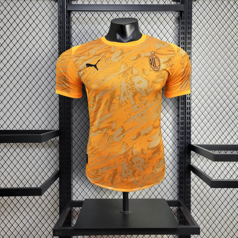 2025-2026 Player Version AC Milan Goalkeeper Football Shirt 1:1 Thai Quality