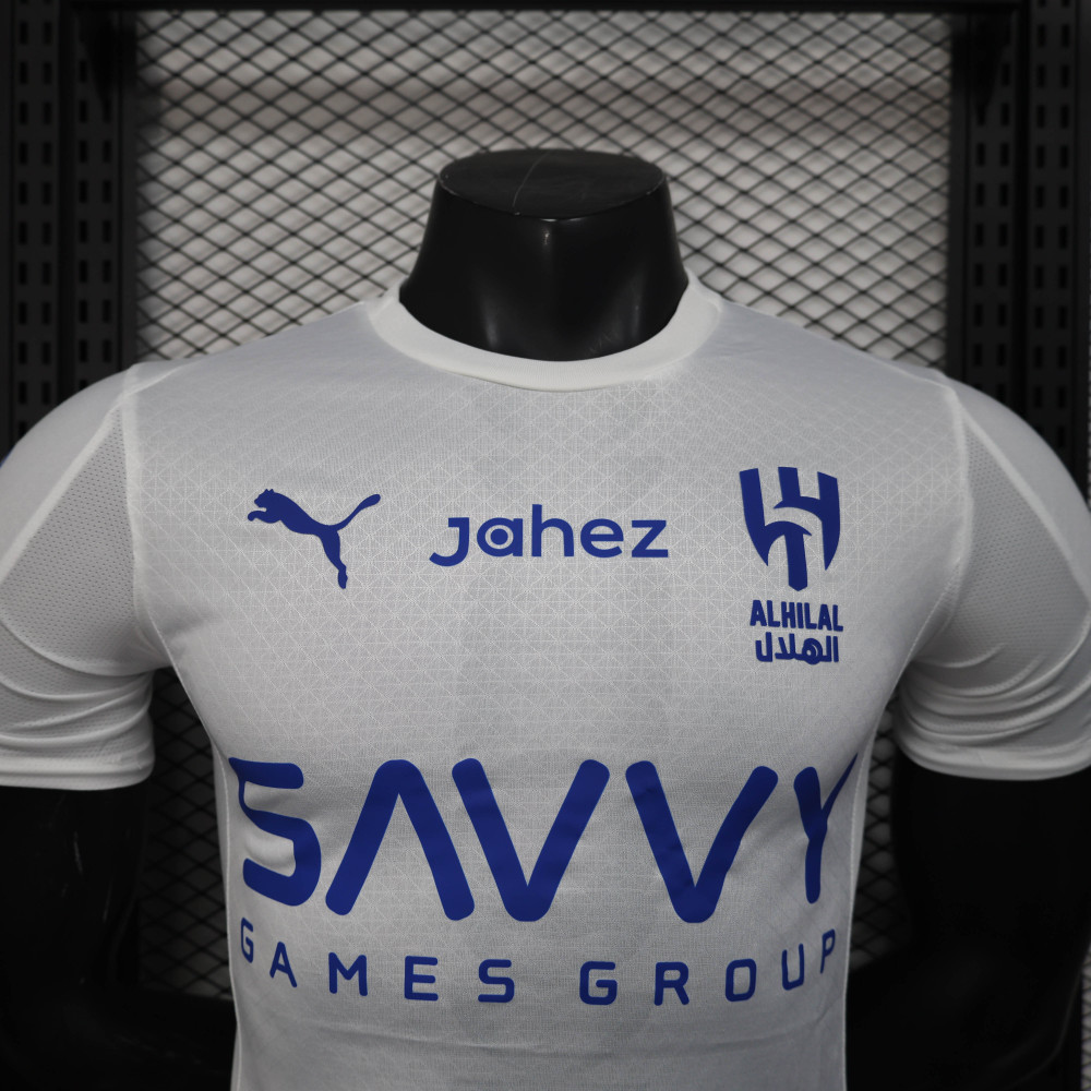 2025-2026 Player Version Al-Hilal Away Football Shirt 1:1 Thai Quality