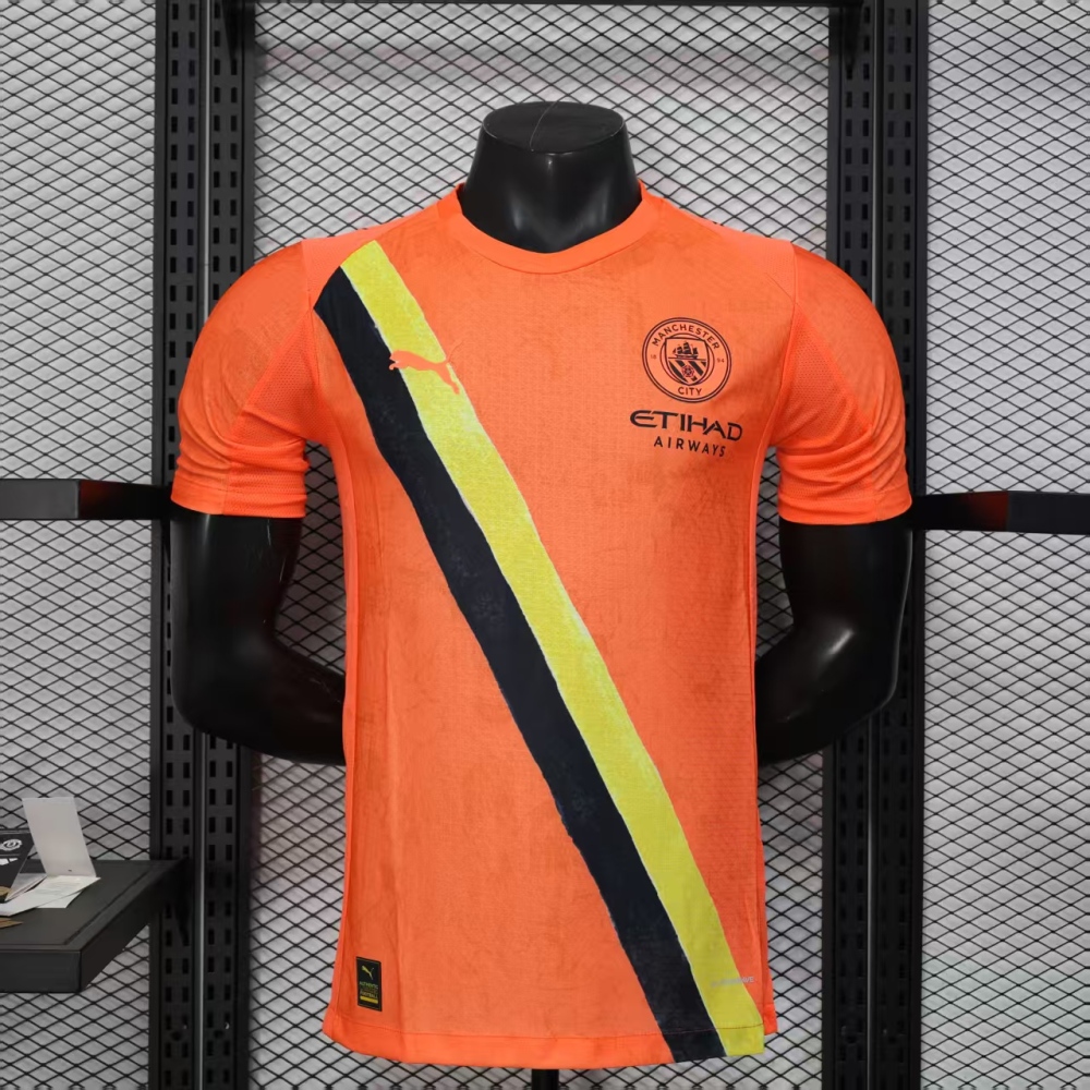 2025-2026 Player Version Manchester City Football Shirt 1:1 Thai Quality