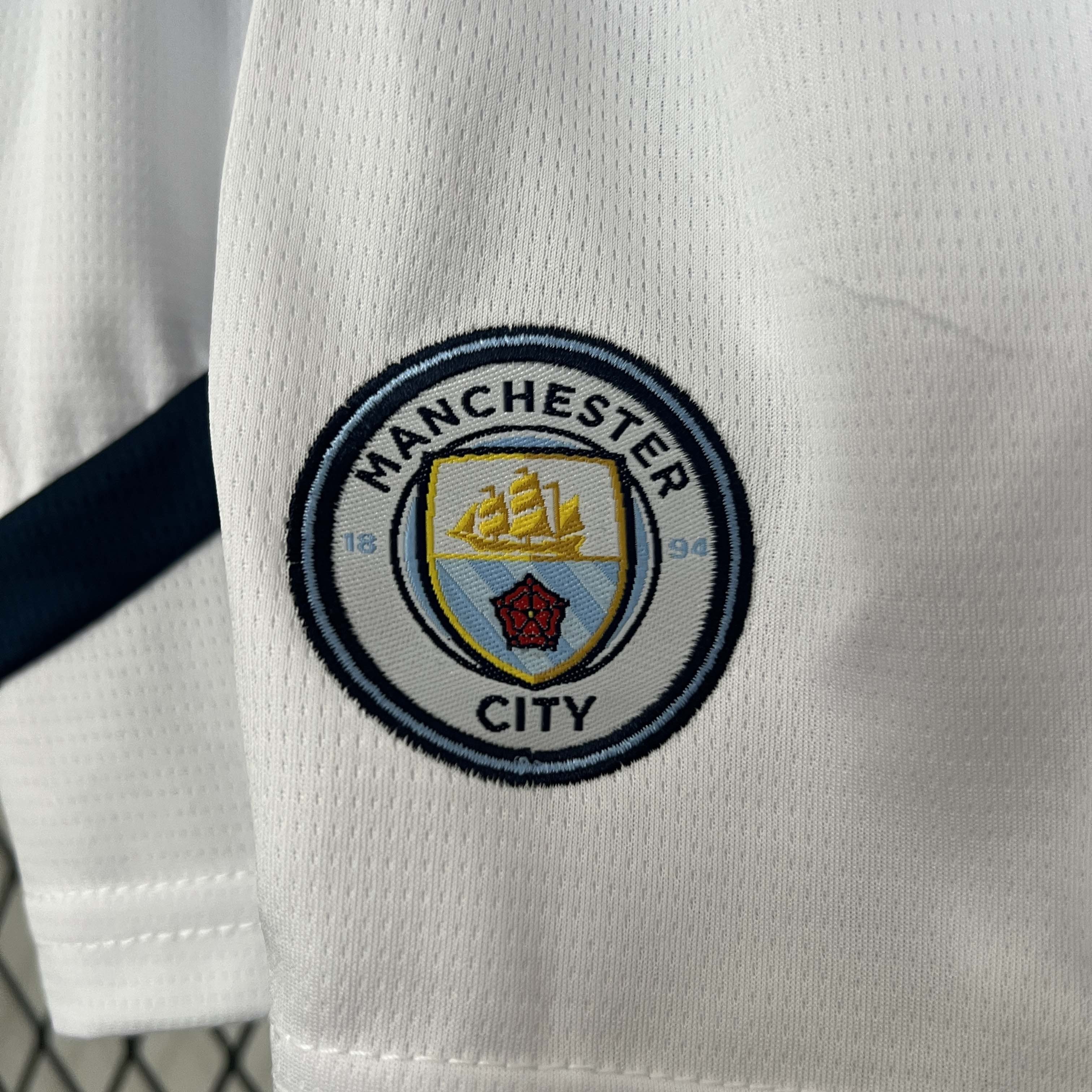 2024-2025 Kids Manchester City Home Football Shirt 1:1 Thai Quality