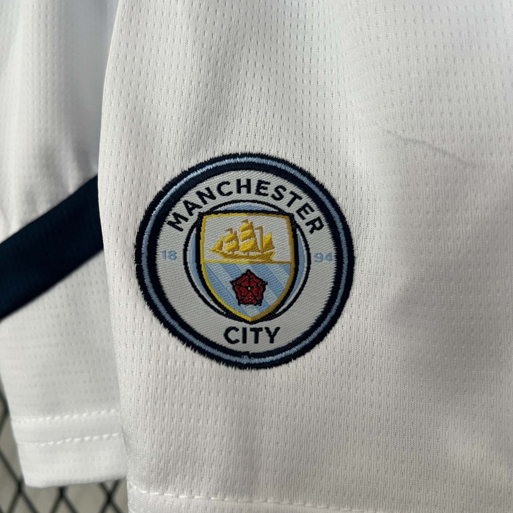 2024-2025 Kids Manchester City Home Football Shirt 1:1 Thai Quality