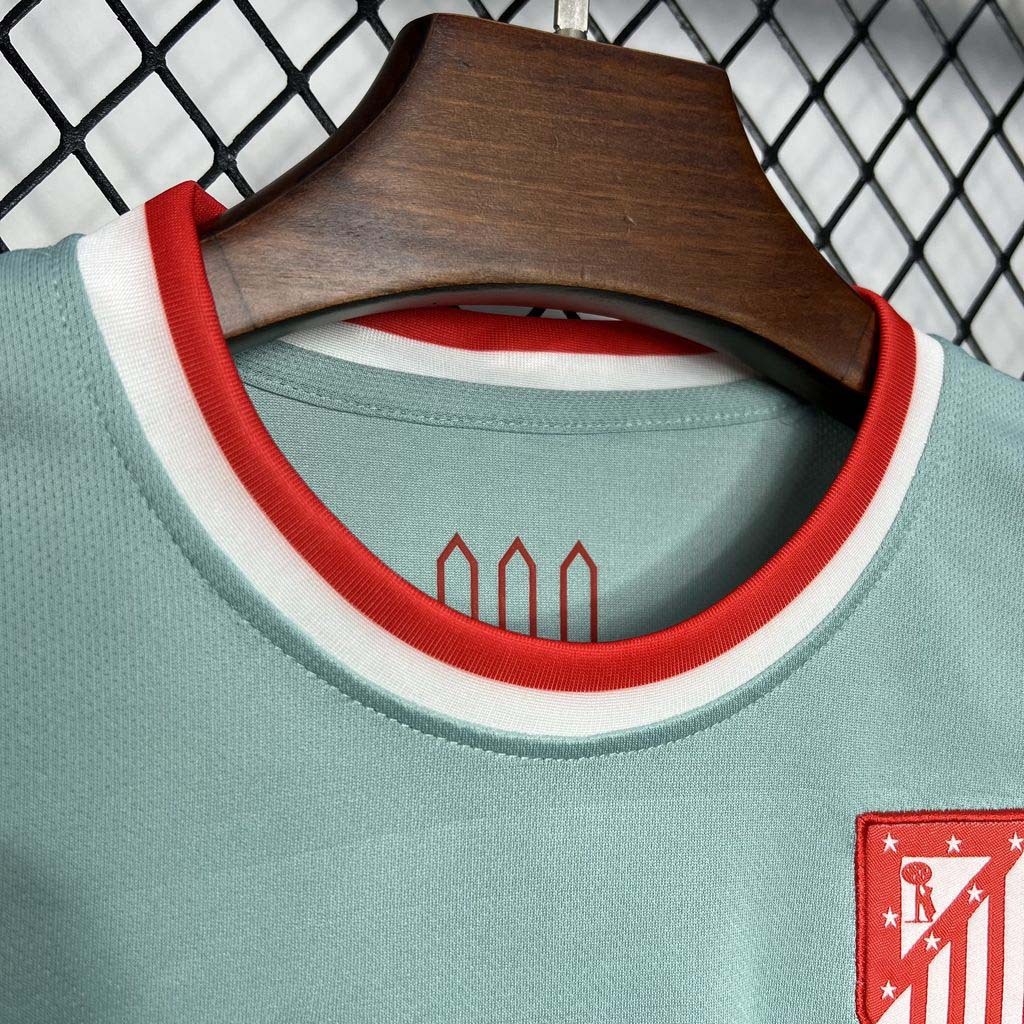 2024-2025 KIDS Atletico Madrid Away Football Shirt 1:1 Thai Quality
