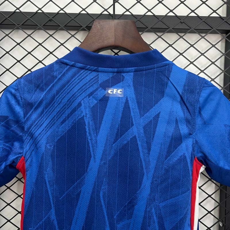 2025-2026 KIDS Chelsea FC Home Football Shirt 1:1 Thai Quality